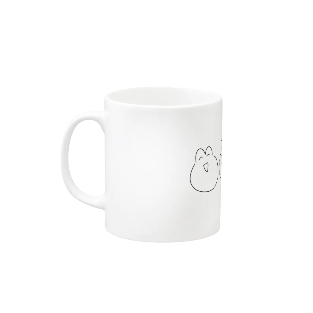 りお🍵のエラオ Mug :left side of the handle