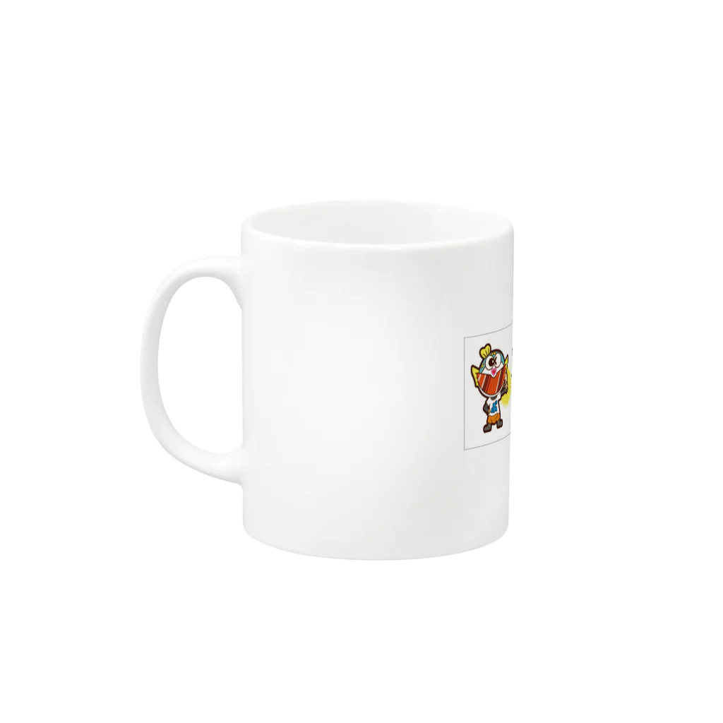 ぷくたん(旧ムスカを愛するVIPPER)の劇団ぷくたん Mug :left side of the handle