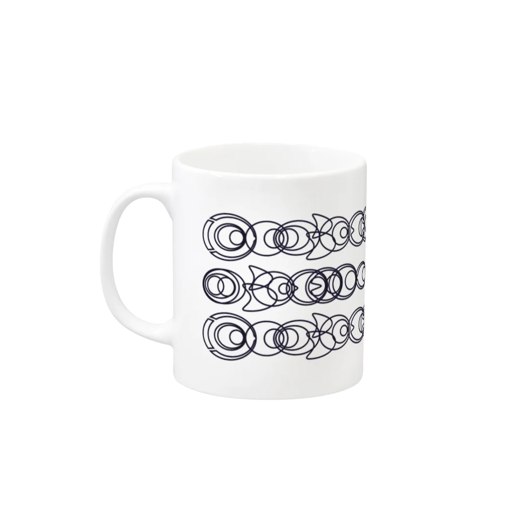 effectiveosisのFirst bomb_B Mug :left side of the handle