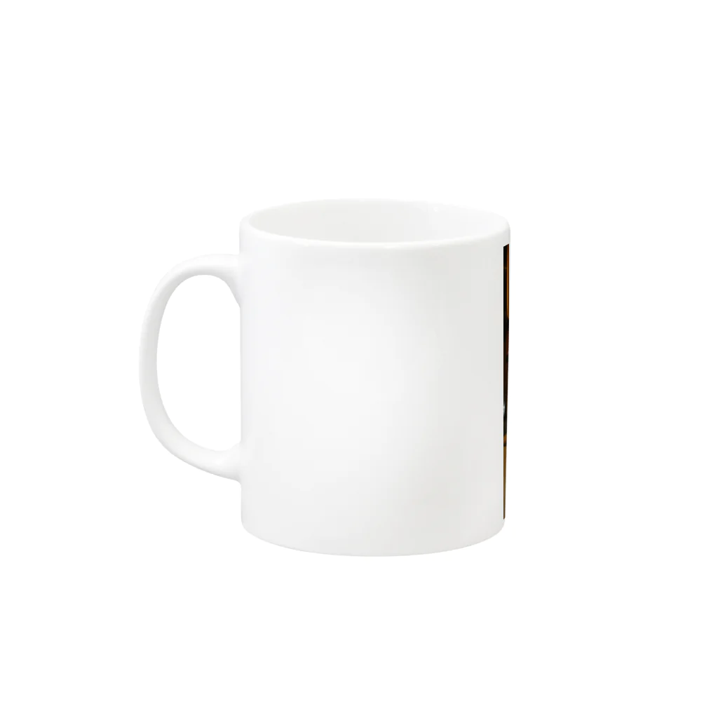 nekotenのブルちゃん Mug :left side of the handle
