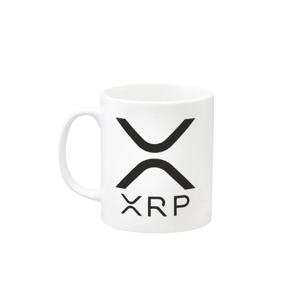 Pana@XRPのXRP マグカップ1 マグカップの取っ手の左面