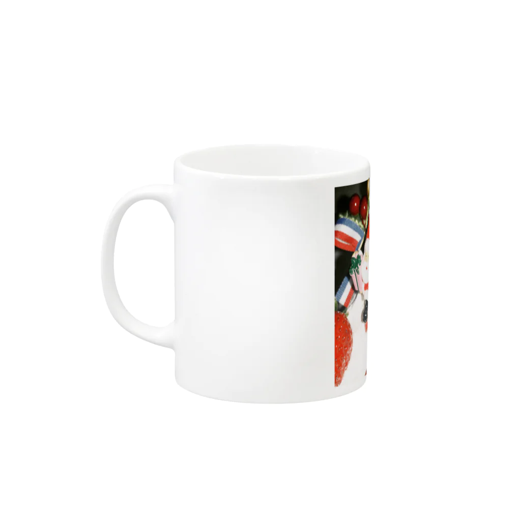 nmiのサンタメレンゲドール Mug :left side of the handle