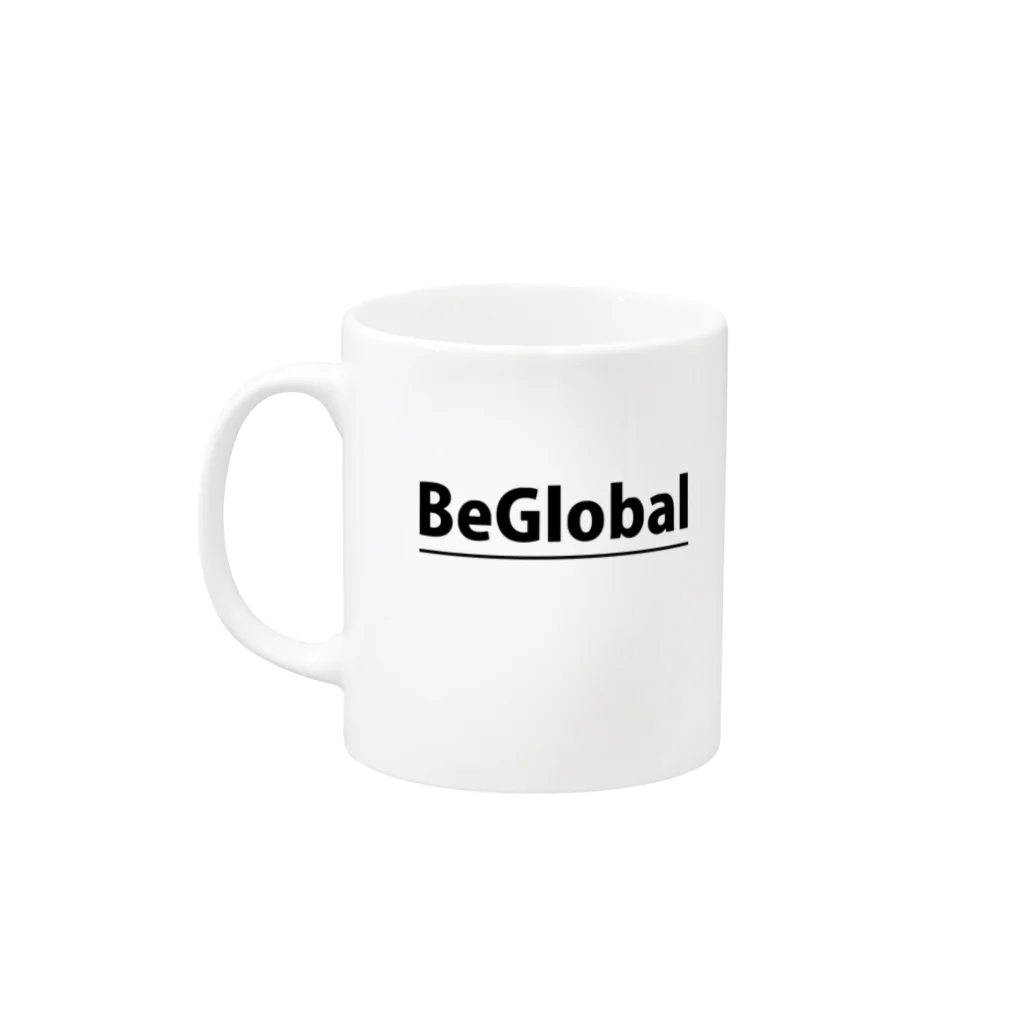 BeGlobal SHOPのBeGlobal マグカップの取っ手の左面
