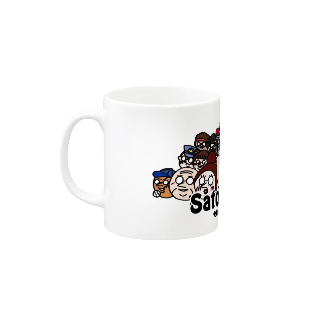 サトウプロジェクトのSP・マグカップ Mug :left side of the handle