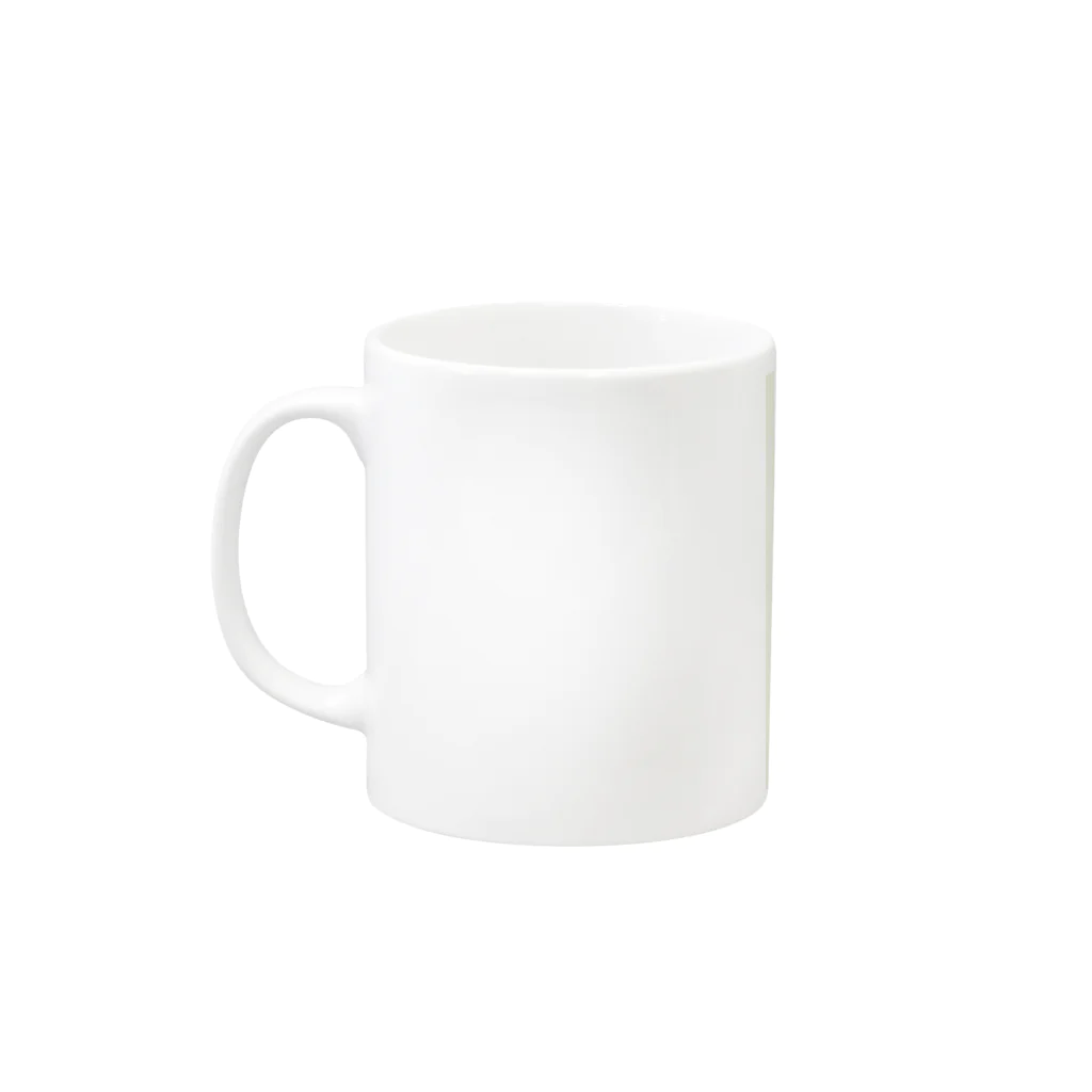 momoのさんぼーの寝癖 Mug :left side of the handle