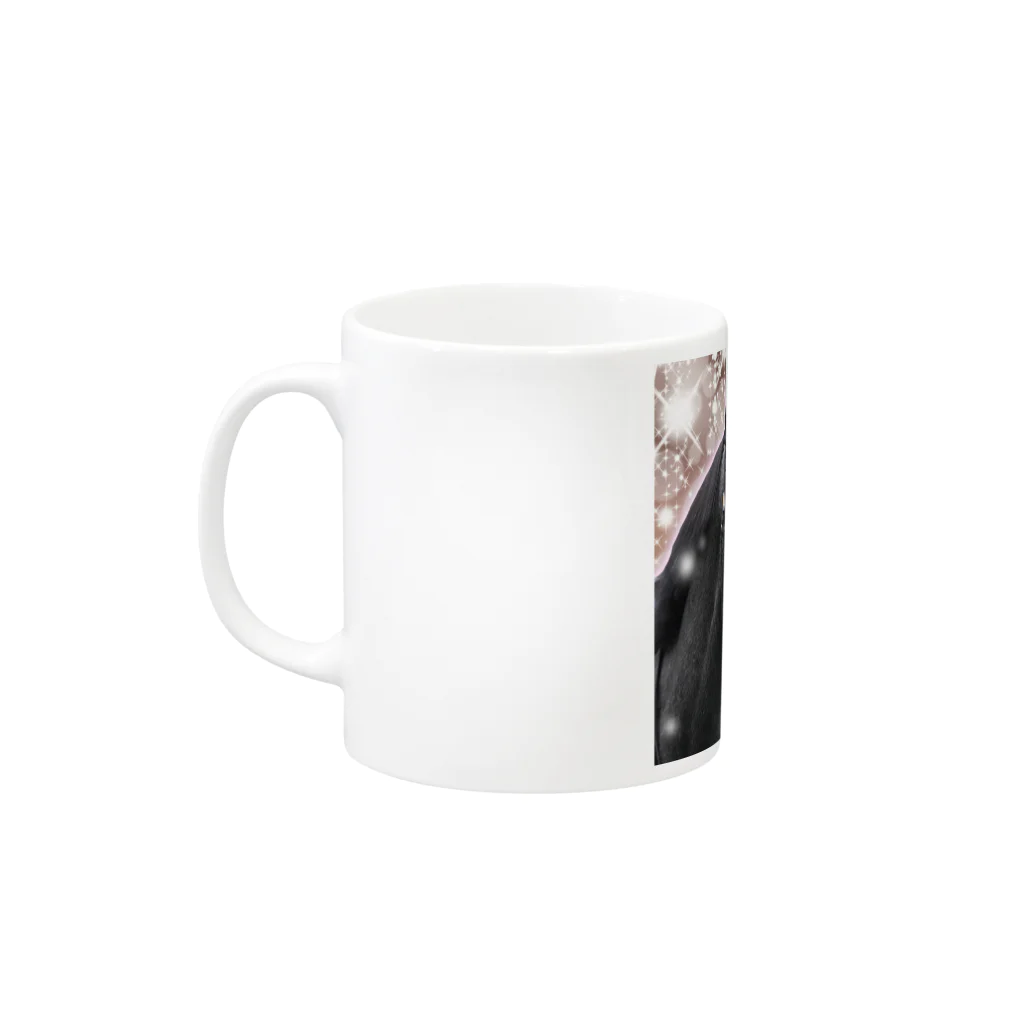 うまみちゃんのうまみちゃんねる Mug :left side of the handle