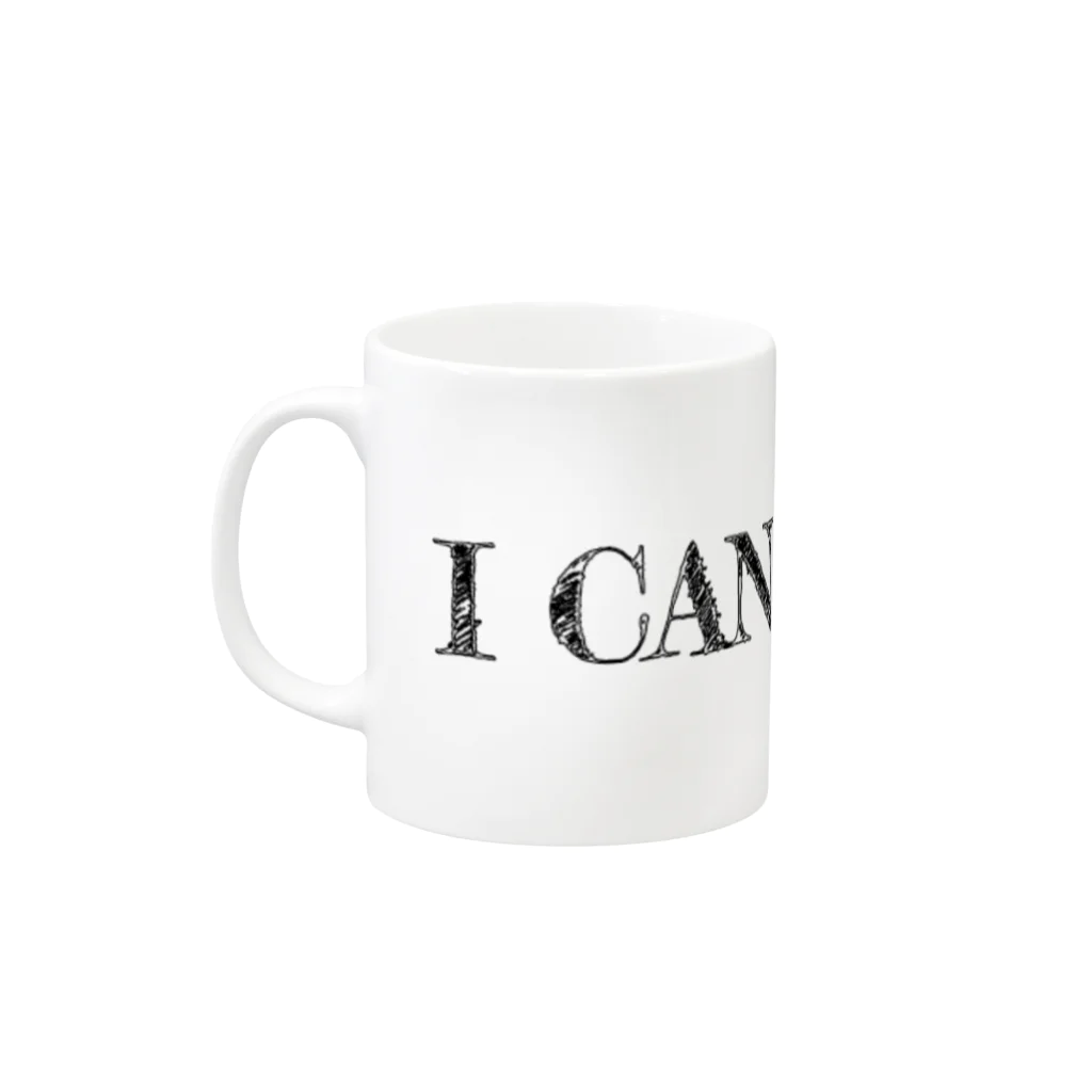 RYO-KのI can do it. Mug :left side of the handle