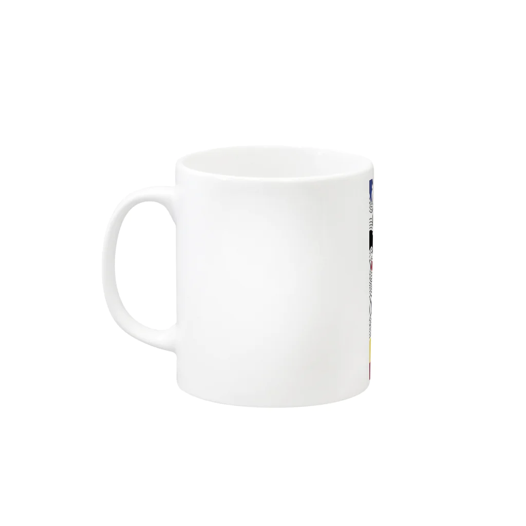 ワタシvsのpop Mug :left side of the handle