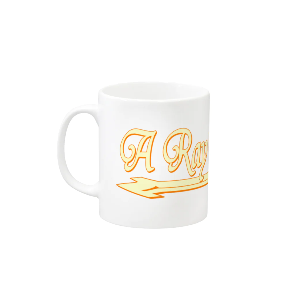 Ray's Spirit　レイズスピリットのA Ray Of Sunshine Mug :left side of the handle