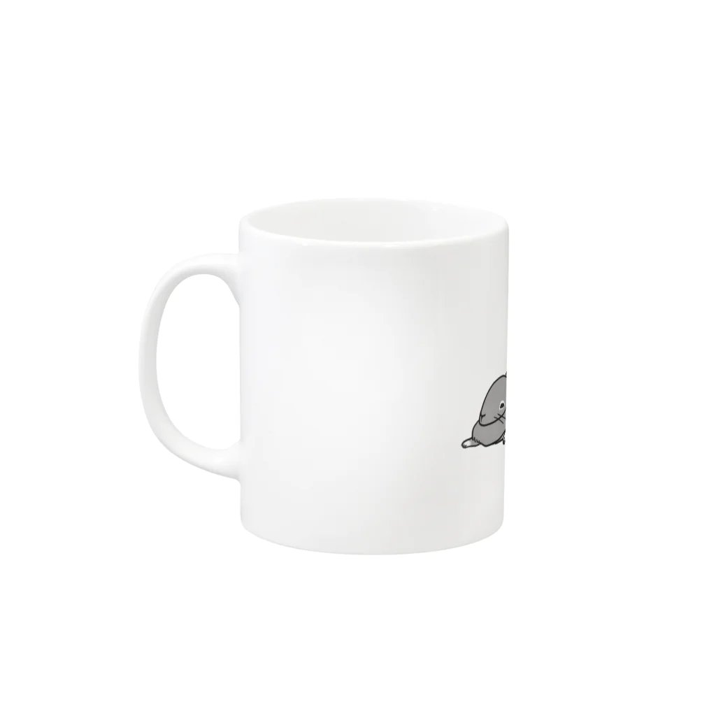 とろみアニマルのとろみウサギ Mug :left side of the handle