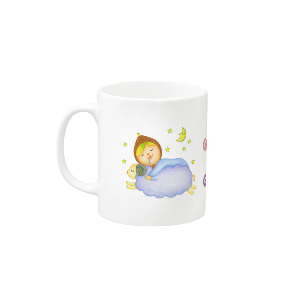 come2mycribのこたまちゃん Mug :left side of the handle