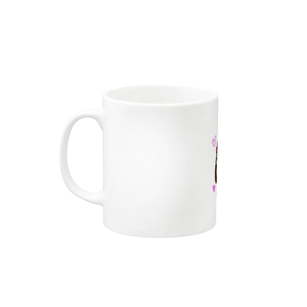 うーのちた Mug :left side of the handle