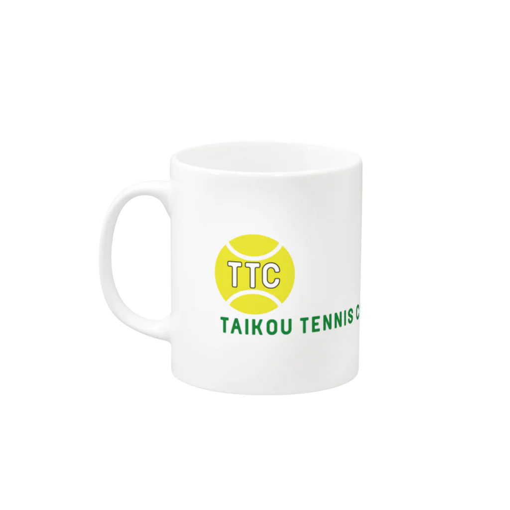 May's cafeのtaikou Mug :left side of the handle