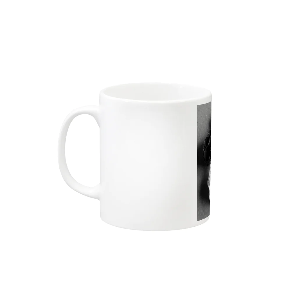 AtelierLovenestの蓮の実 Mug :left side of the handle