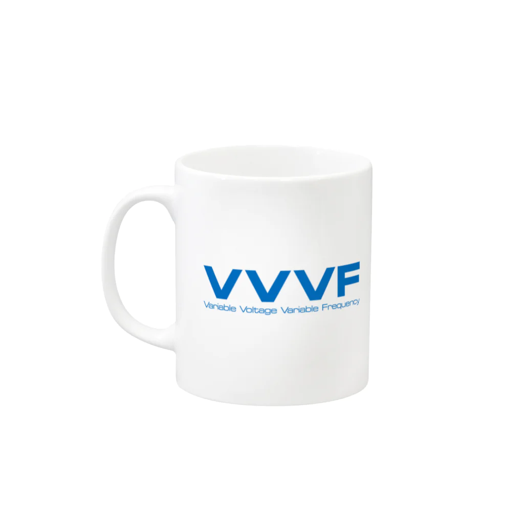 急行天北の鉄道 VVVF マグカップ（JR西） Mug :left side of the handle