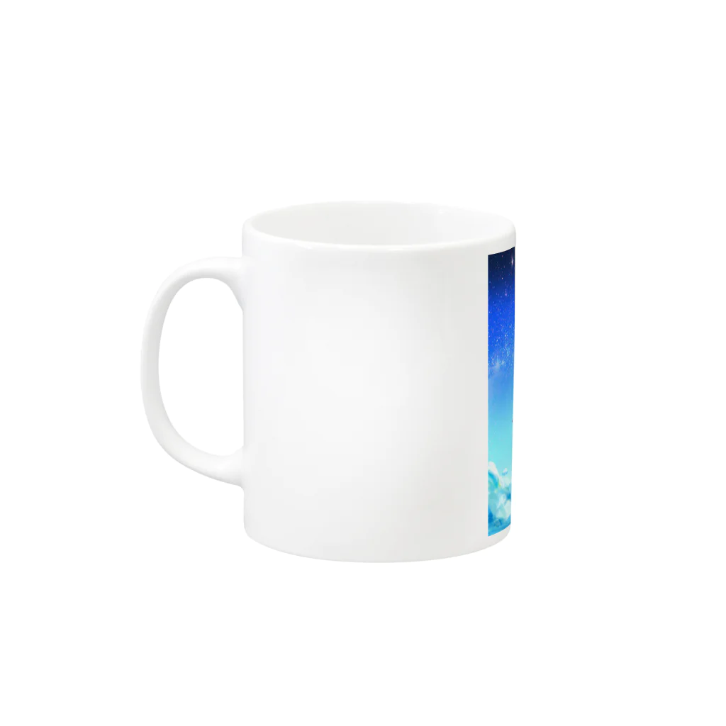 ほろろのひまわり Mug :left side of the handle