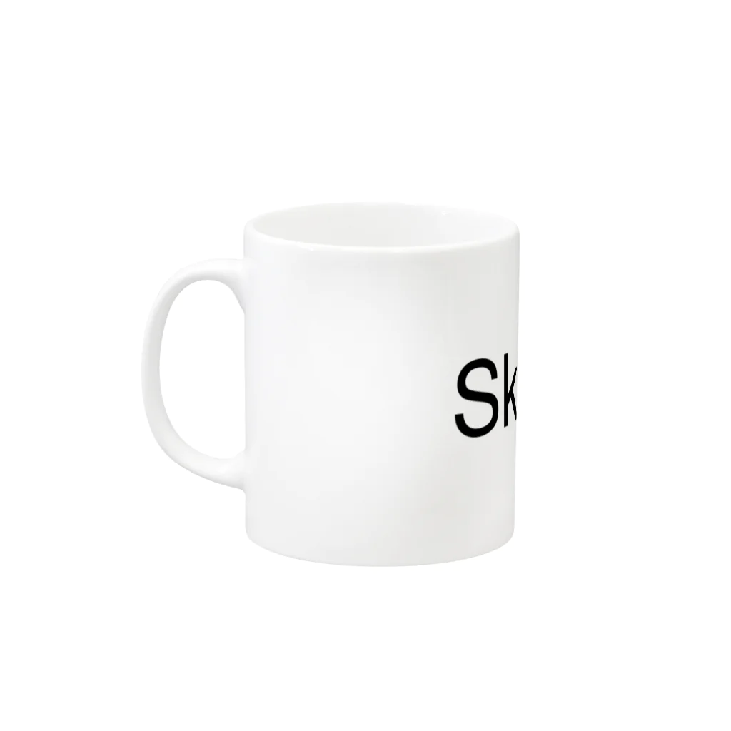 北欧スウェーデンシンプル暮らしのSka vi fika 北欧スウェーデン Mug :left side of the handle