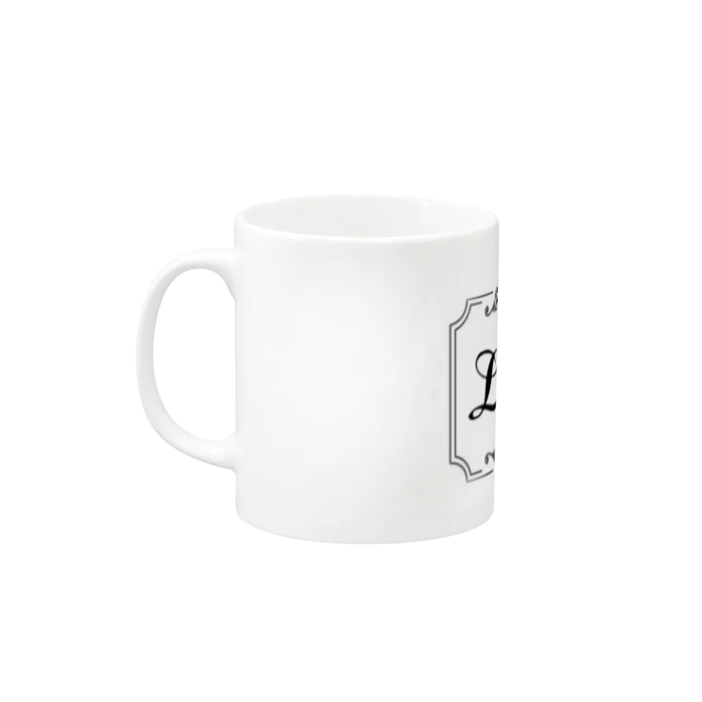 ピヨピヨのLaLaオリジナル Mug :left side of the handle