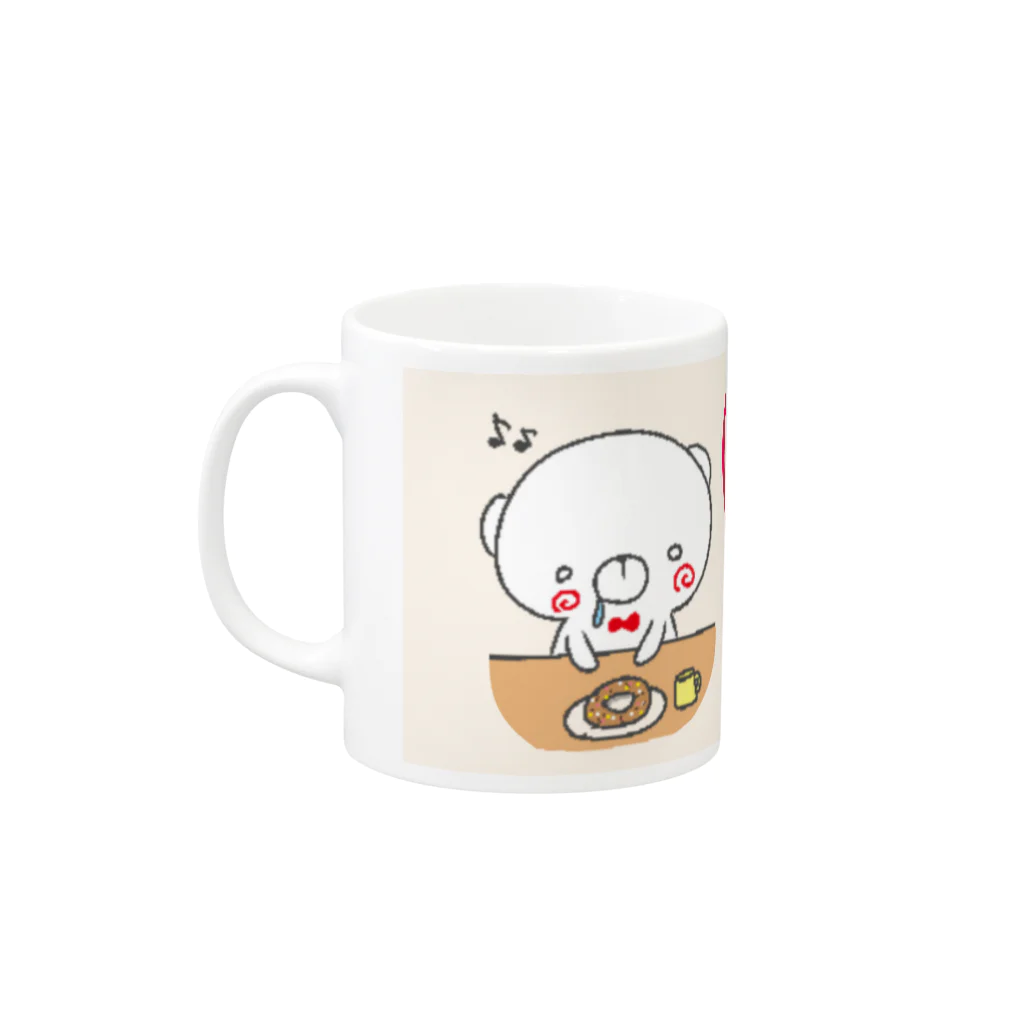 e.spoonのtea time Mug :left side of the handle