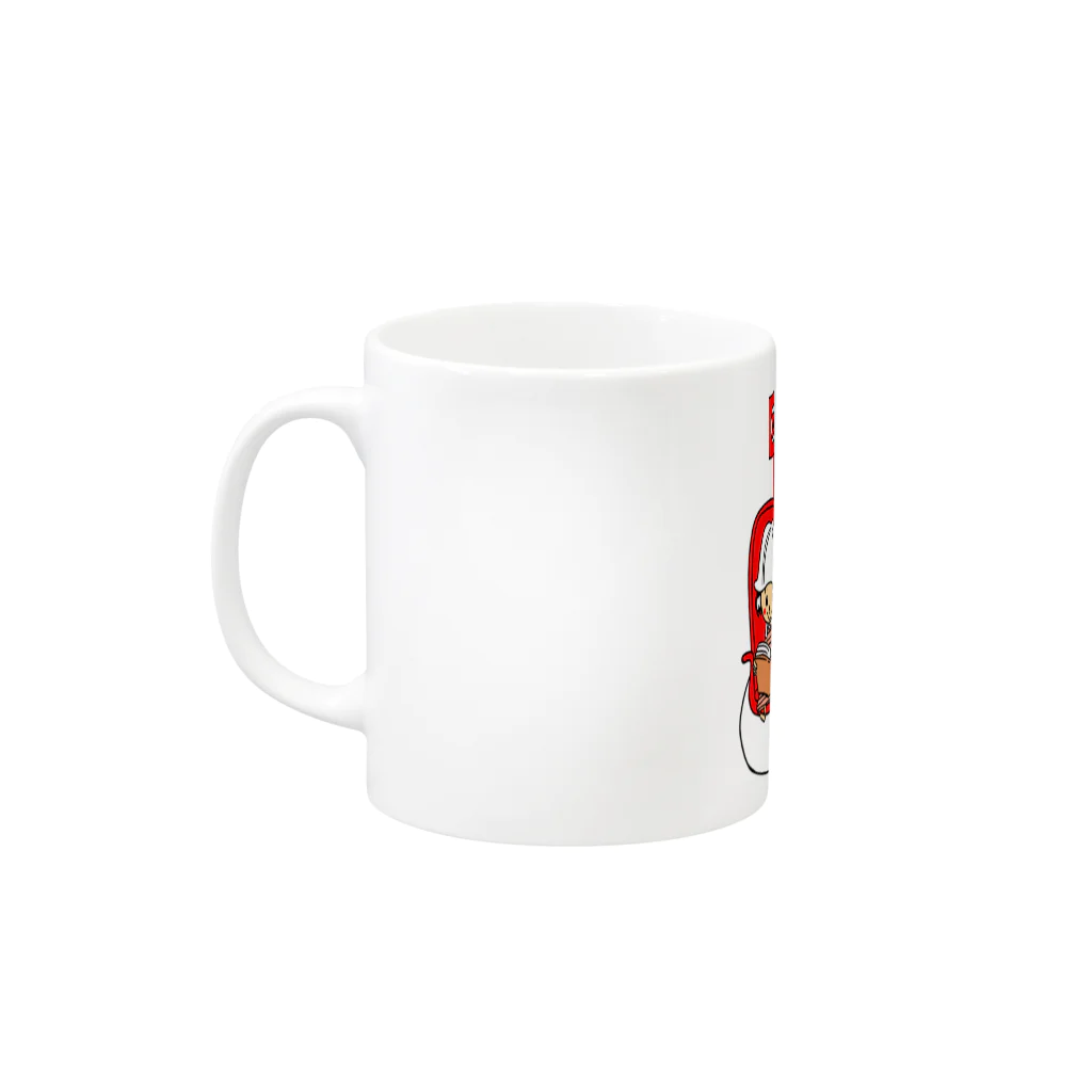 Toto La Rucheの本読み Mug :left side of the handle