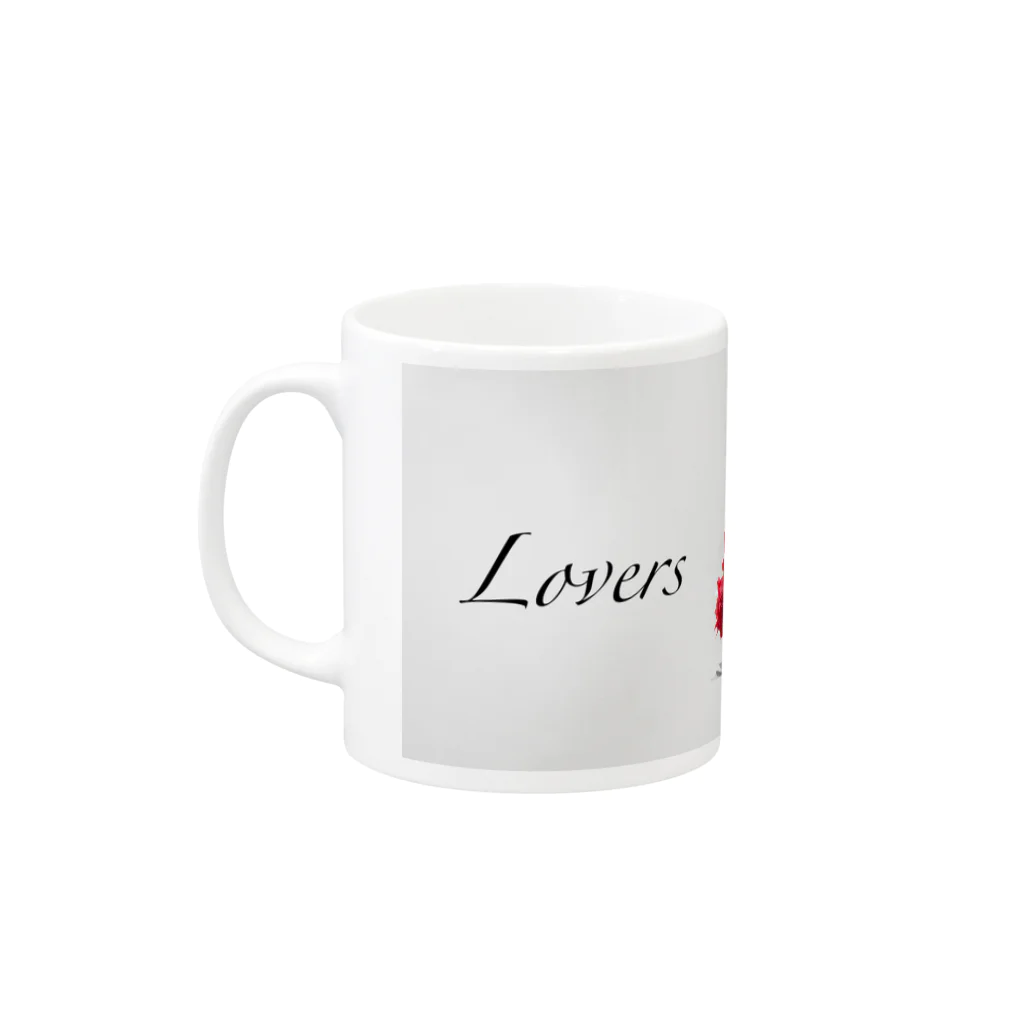 JxNのLovers Mug :left side of the handle