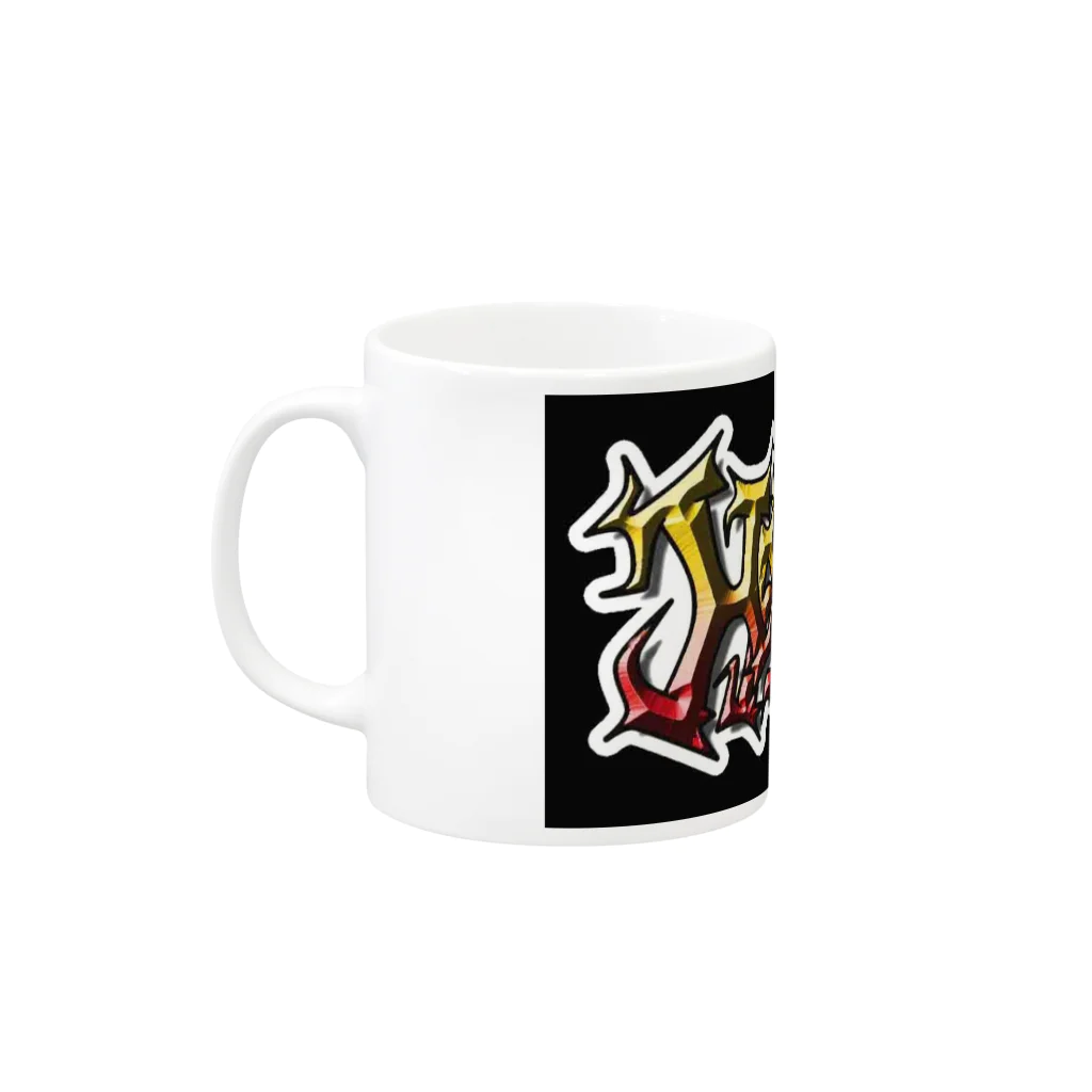 L.B.K.のHARADA Mug :left side of the handle