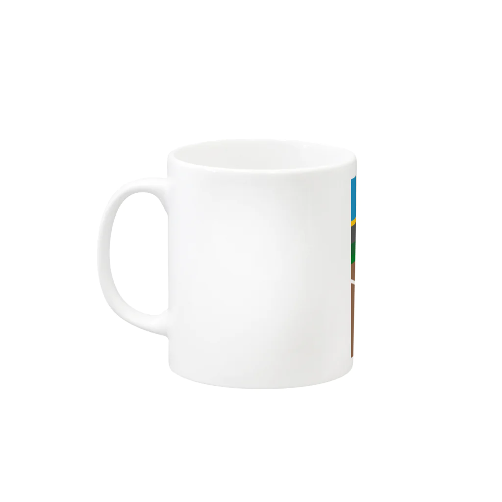 tamaccoの甲子園 Mug :left side of the handle