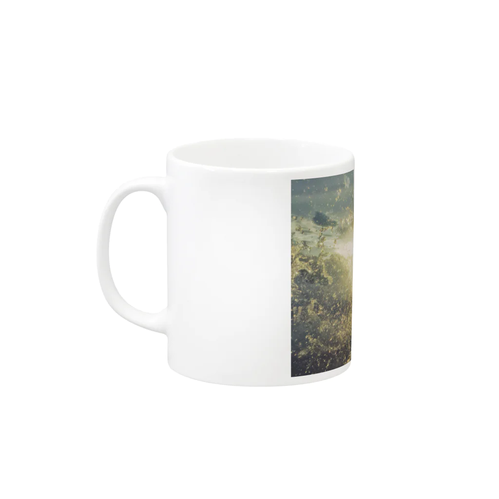 Tetsuya Yamadaのspring summer Mug :left side of the handle