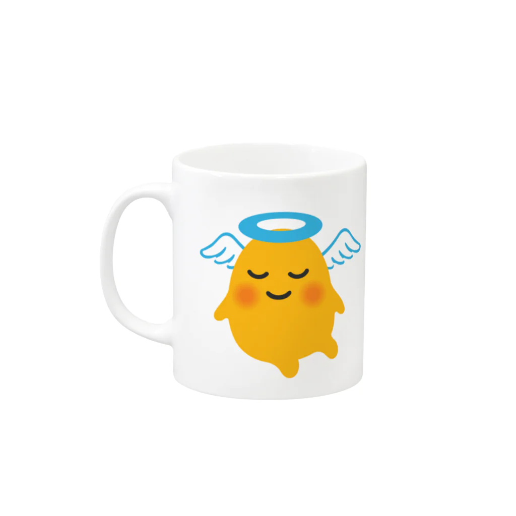 にりょのangelマグカップ Mug :left side of the handle