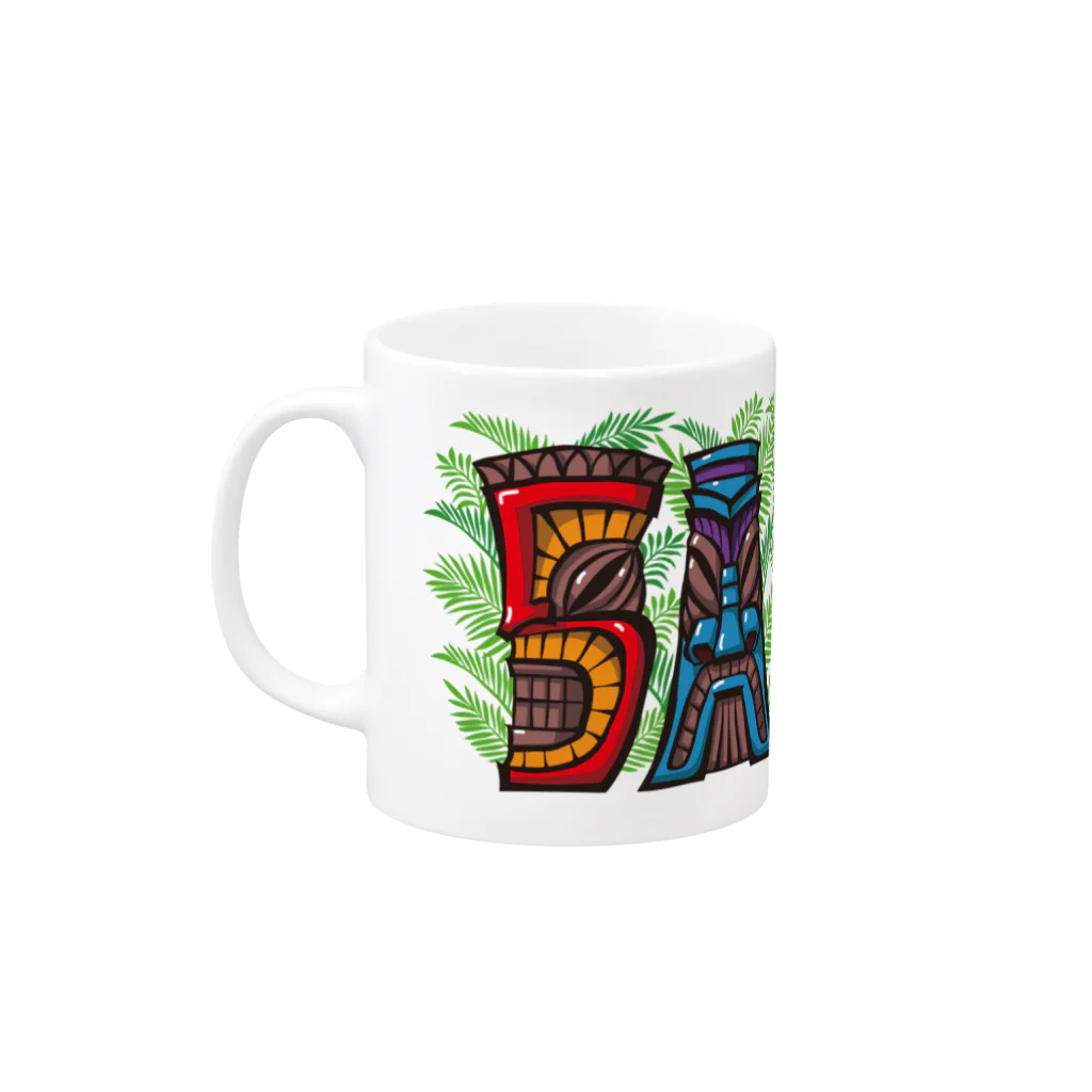 SAABOのPolynesian SAABO C Mug :left side of the handle