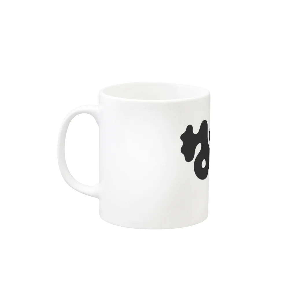 レンダリングレンジャーのねずみ男 Mug :left side of the handle