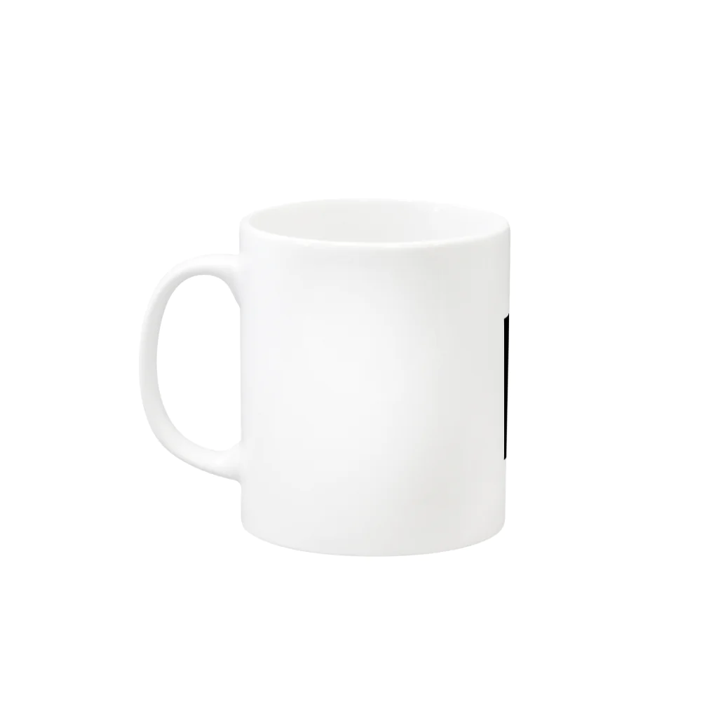 KMY.のKMY.ロゴBIG Mug :left side of the handle