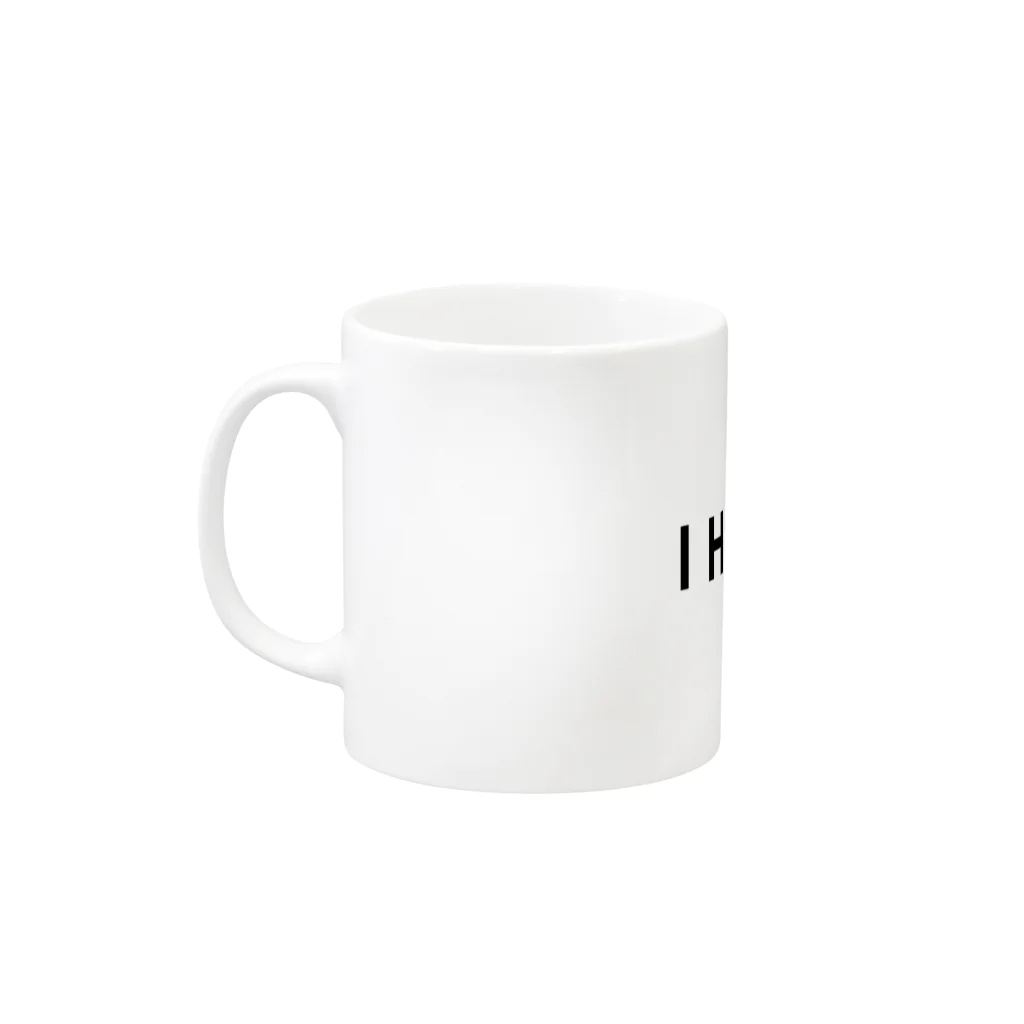 The タナカのアイハブアドリーム Mug :left side of the handle