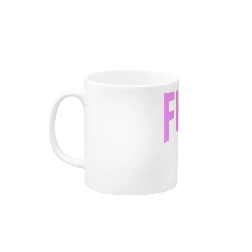 JIMOTOE Wear Local Japanの福岡市 FUKUOKA CITY Mug :left side of the handle