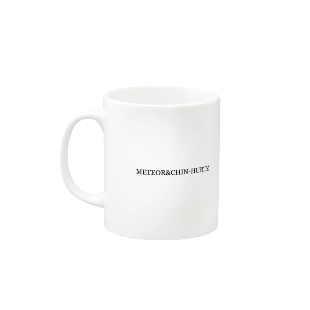 CHIN-HURTZ-SHOPの悪霊退治PART.9 マグカップ Mug :left side of the handle