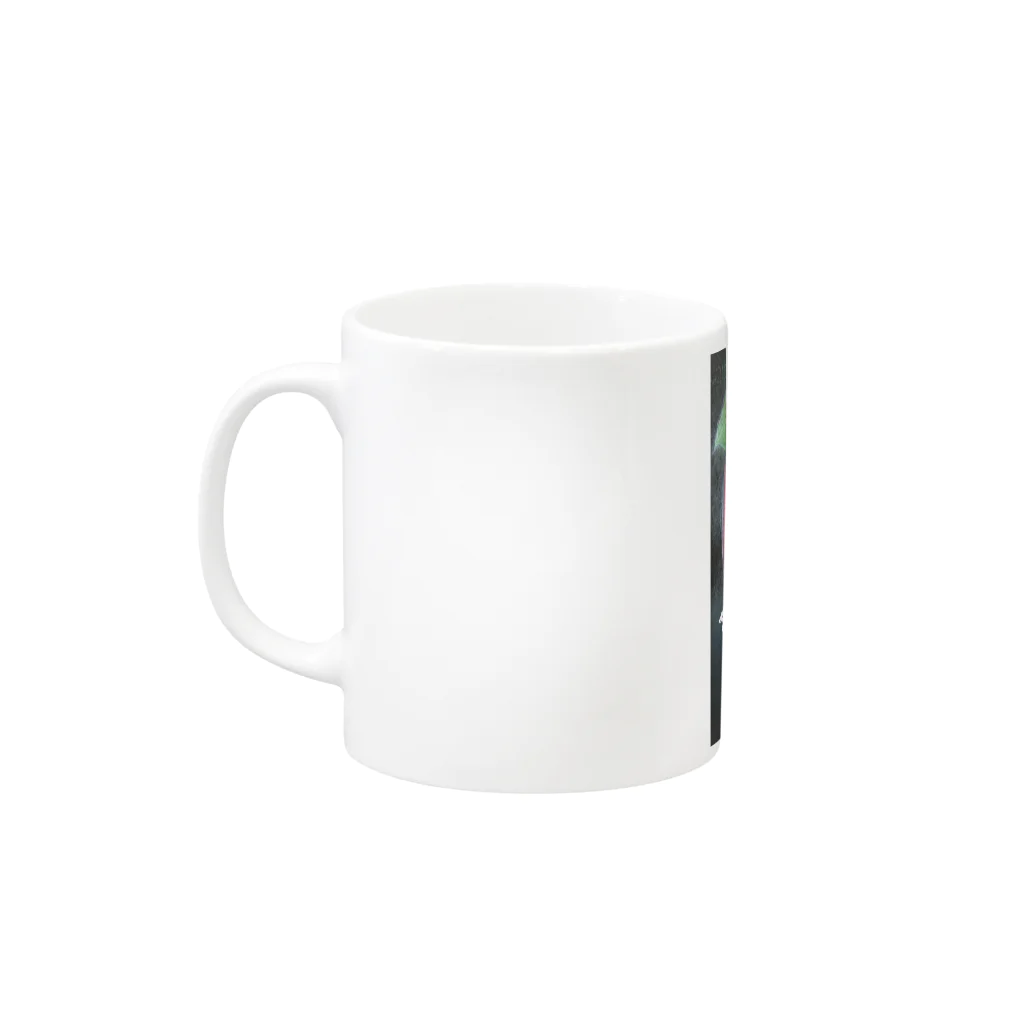 GYAOOOOO（・∀・）のApple+Apple Mug :left side of the handle