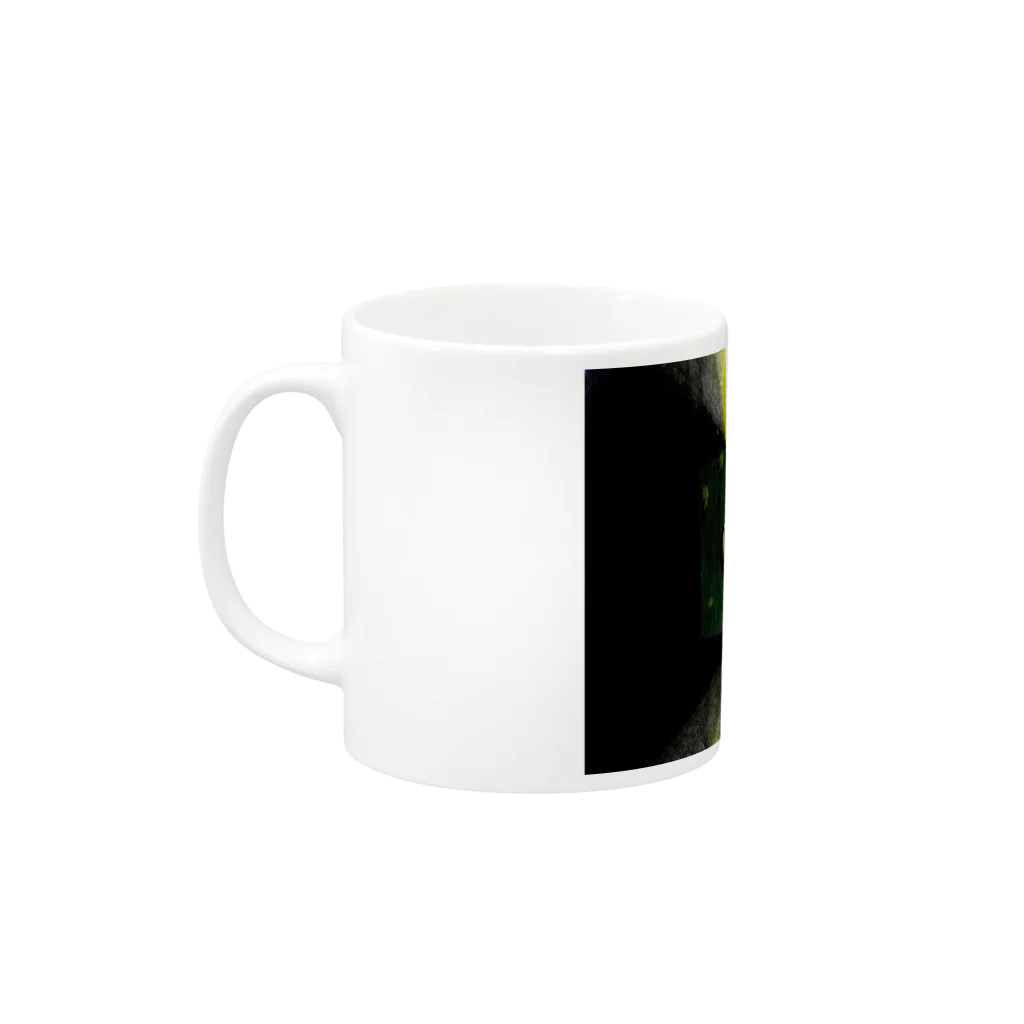 75番街のよるの四月が来る Mug :left side of the handle