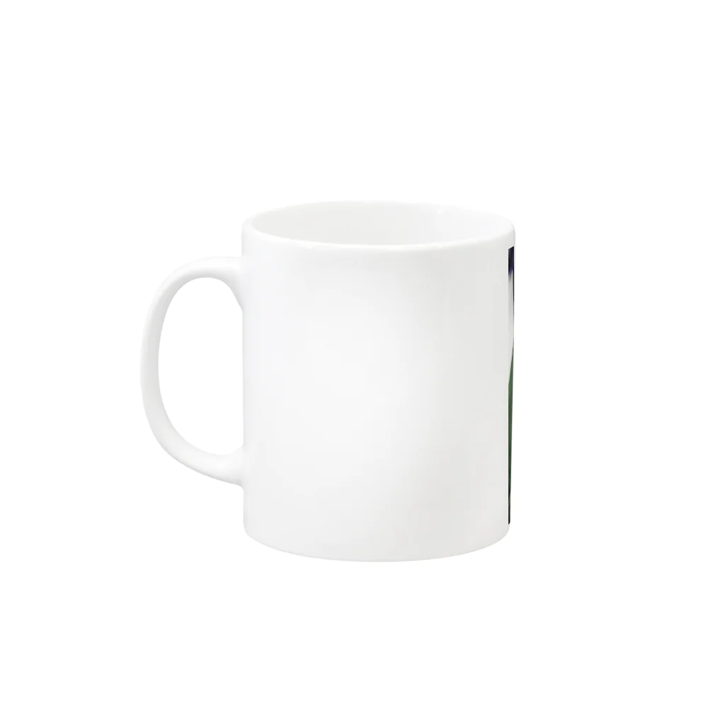 シークヮーサー魔球のいろあざやかな死(薔薇) Mug :left side of the handle