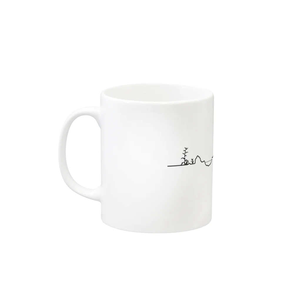 TRIcoloreの1C003 Mug :left side of the handle