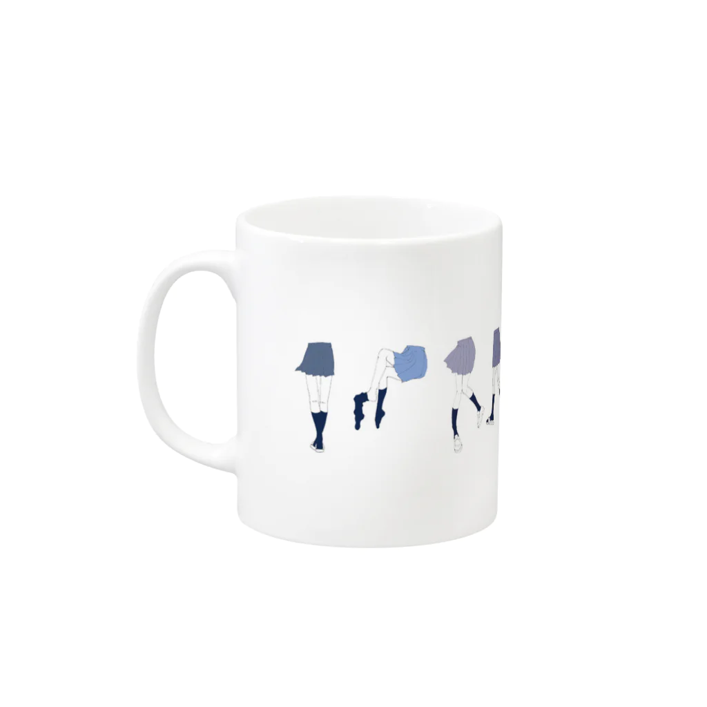 A S H I M のおみ足 Mug :left side of the handle