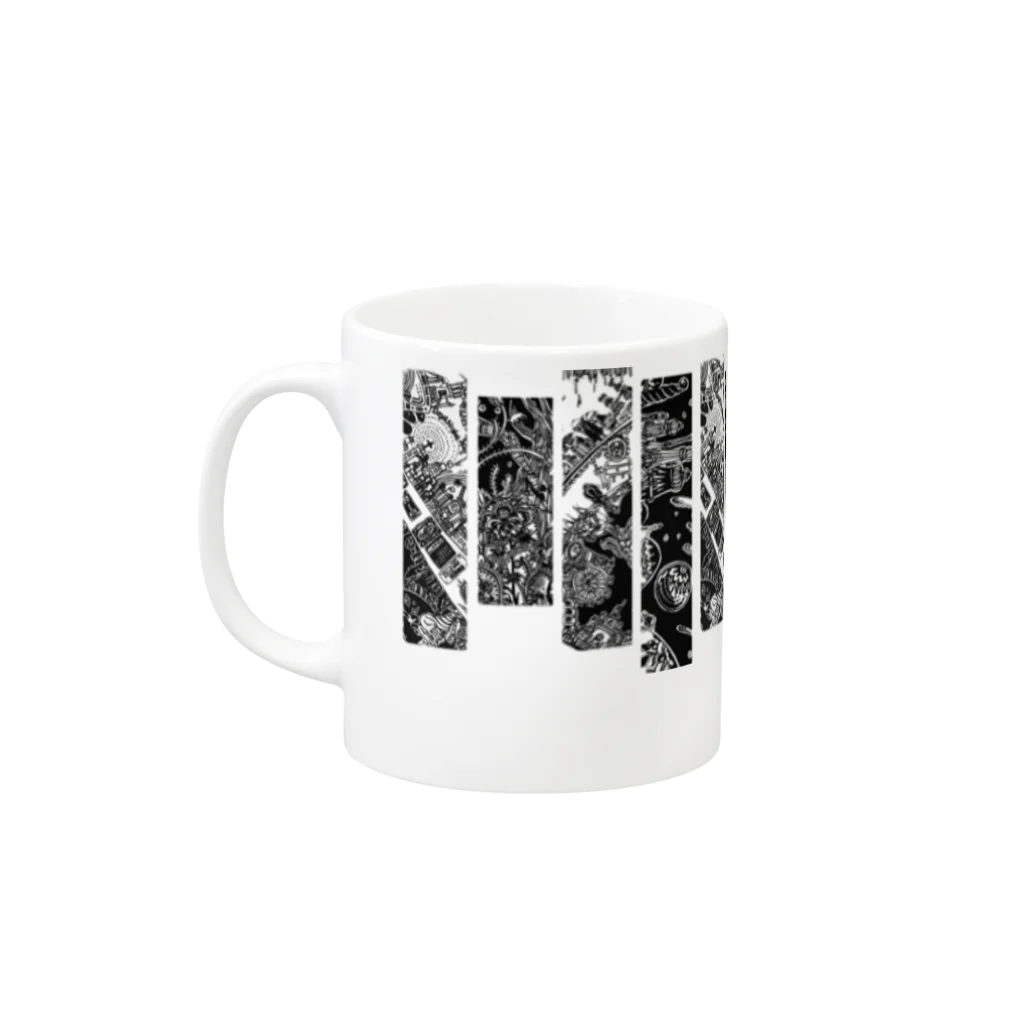 Kumibarcalow_のギャラリー Mug :left side of the handle