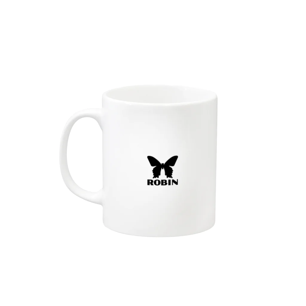 エダマメトイチのROBIN D Mug :left side of the handle