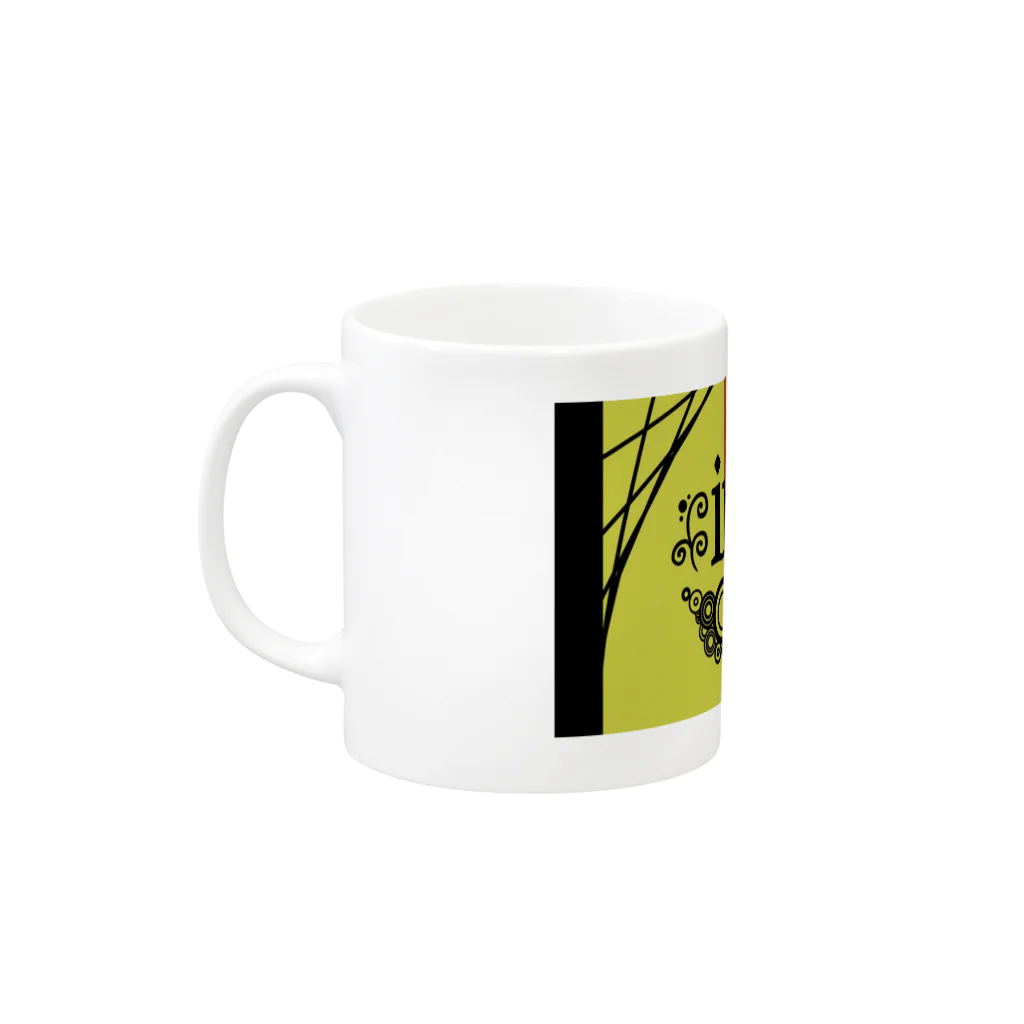 ヤギのEji( O w θ )`のinterest Mug :left side of the handle