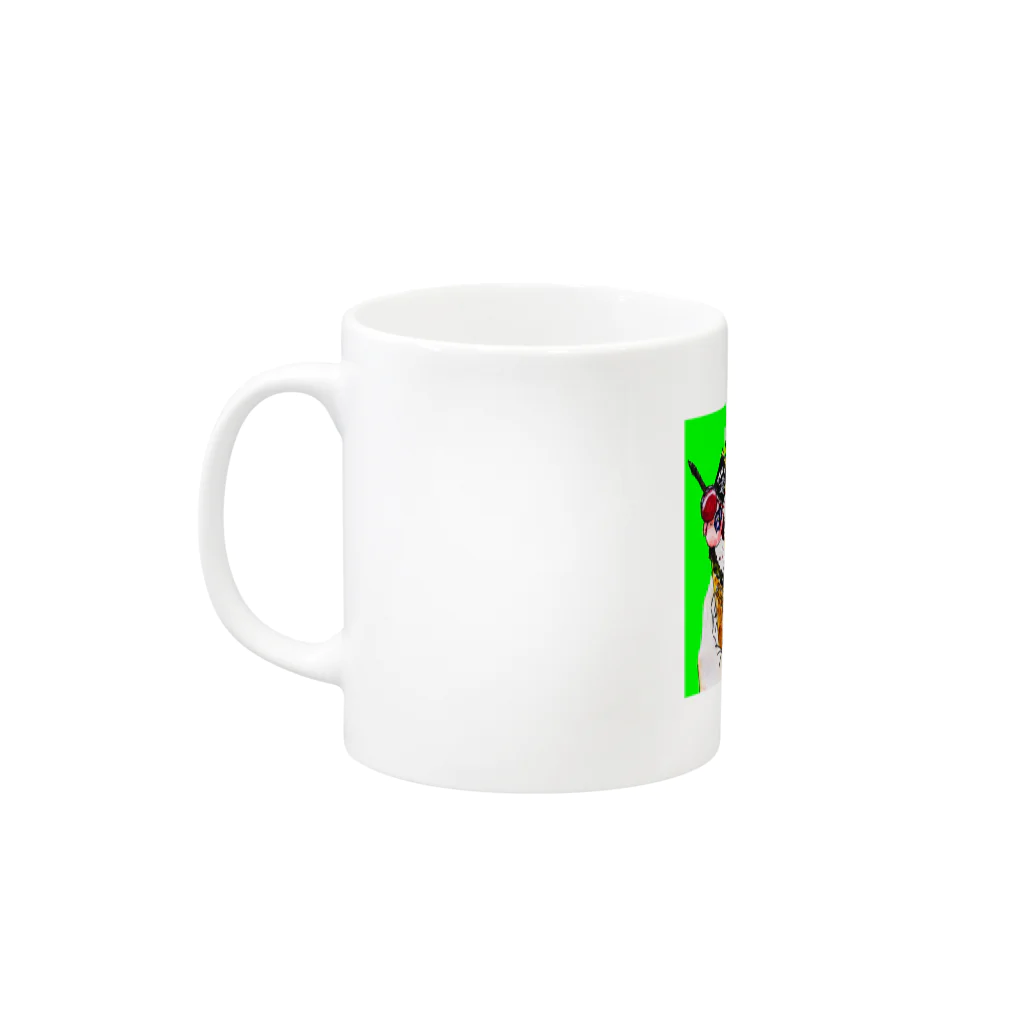 saraのジェラート Mug :left side of the handle