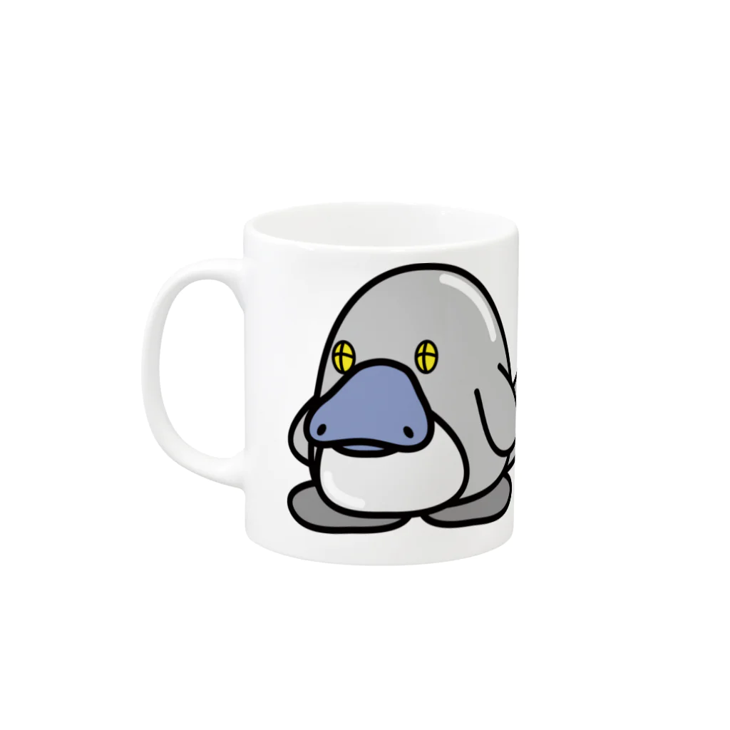 キタノタカユキのハシモトくん＆メカハシくん Mug :left side of the handle