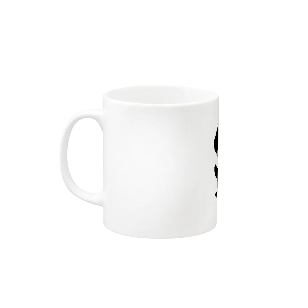 少年ハリウッド応援隊の仏恥義理魂 Mug :left side of the handle