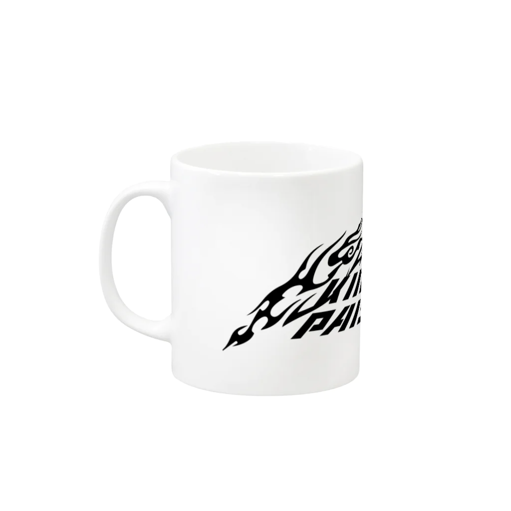 PAISENグッヅのタトゥーデザインマグ Mug :left side of the handle