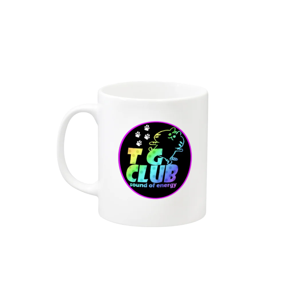 TG_CLUBのTG CLUB リバイバル Mug :left side of the handle