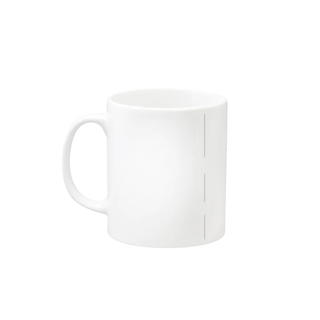 gyozaのWHAT DO YOU WANT Mug :left side of the handle