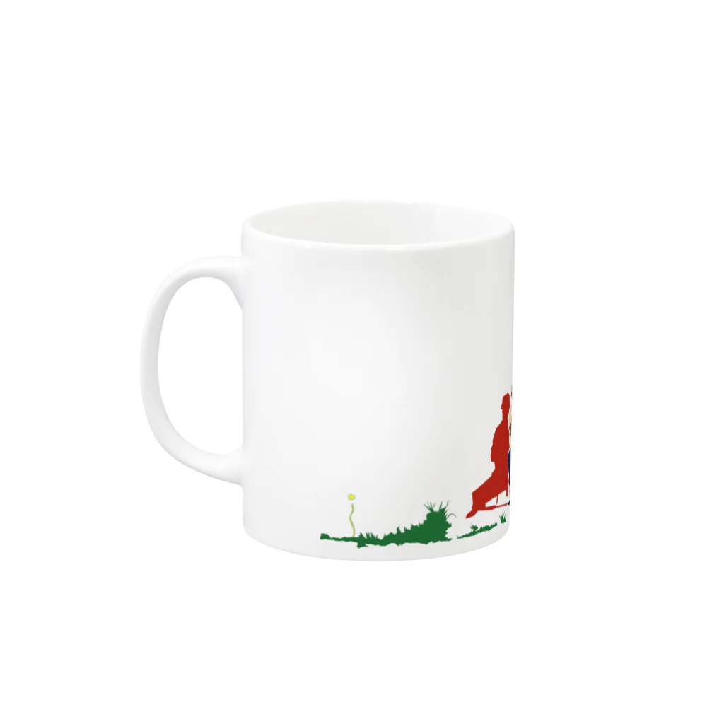 NogenreのDo The Small talk Mug :left side of the handle